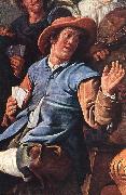 MOLENAER, Jan Miense The Denying of Peter (detail) ag oil painting on canvas